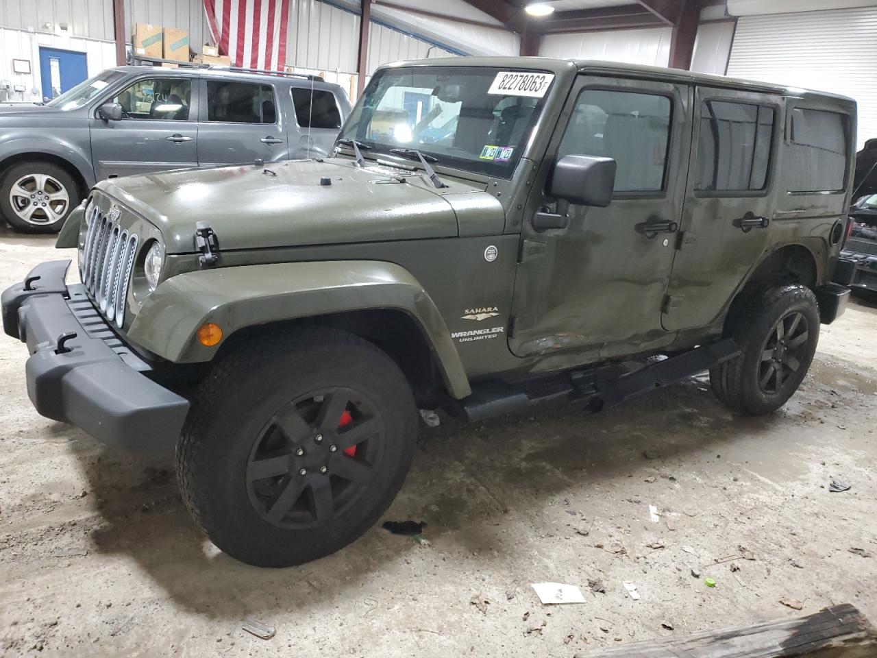 Obraz 1 z 2015 JEEP WRANGLER UNLIMITED SAHARA 2015 z VIN 1C4BJWEG0FL554516