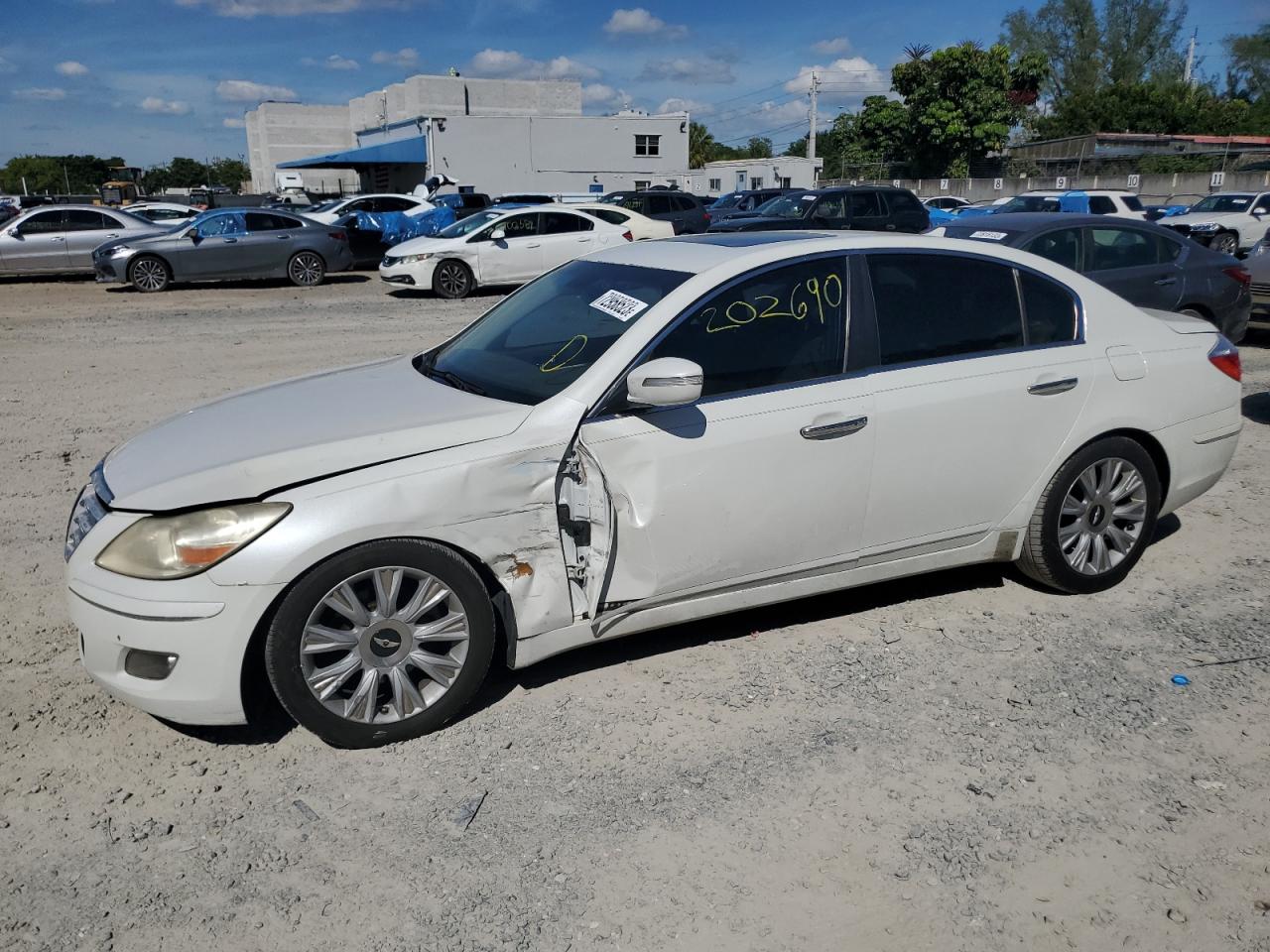 Image 1 of 2009 HYUNDAI GENESIS 3.8L 2009 with VIN KMHGC46E39U054510