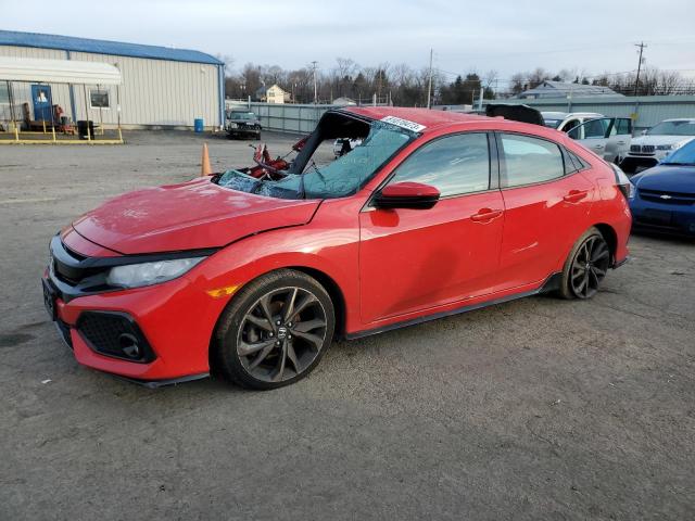Image 1 of 2018 HONDA CIVIC SPORT 2018 with VIN SHHFK7H44JU413027