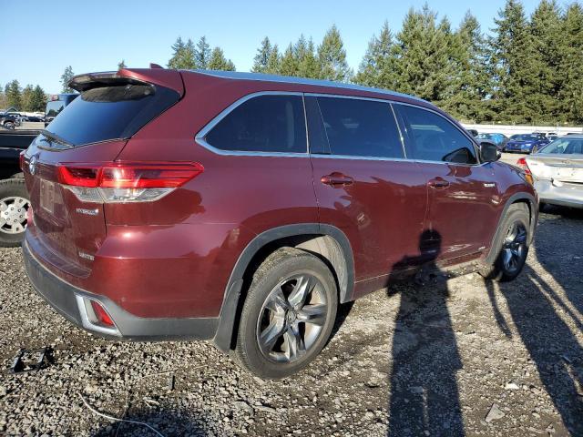 Image 3 of 2018 TOYOTA HIGHLANDER HYBRID LIMITED 2018 with VIN 5TDDGRFH7JS036958