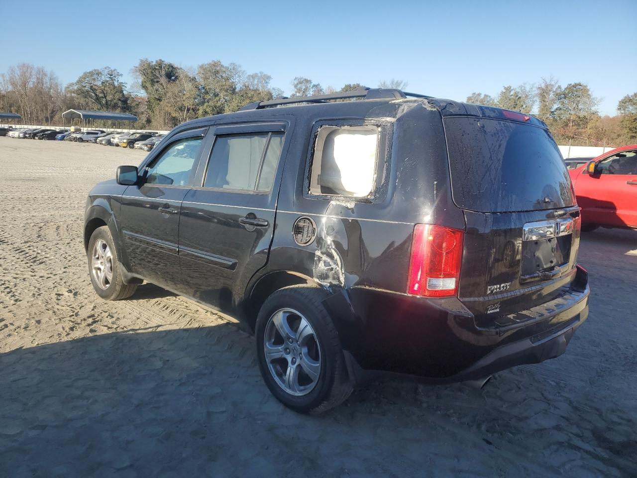 Изображение 2 2012 HONDA PILOT EXL 2012 с VIN 5FNYF4H56CB001779