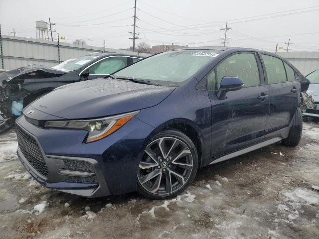 Изображение 1 2021 TOYOTA COROLLA SE 2021 с VIN JTDS4MCE3MJ069874