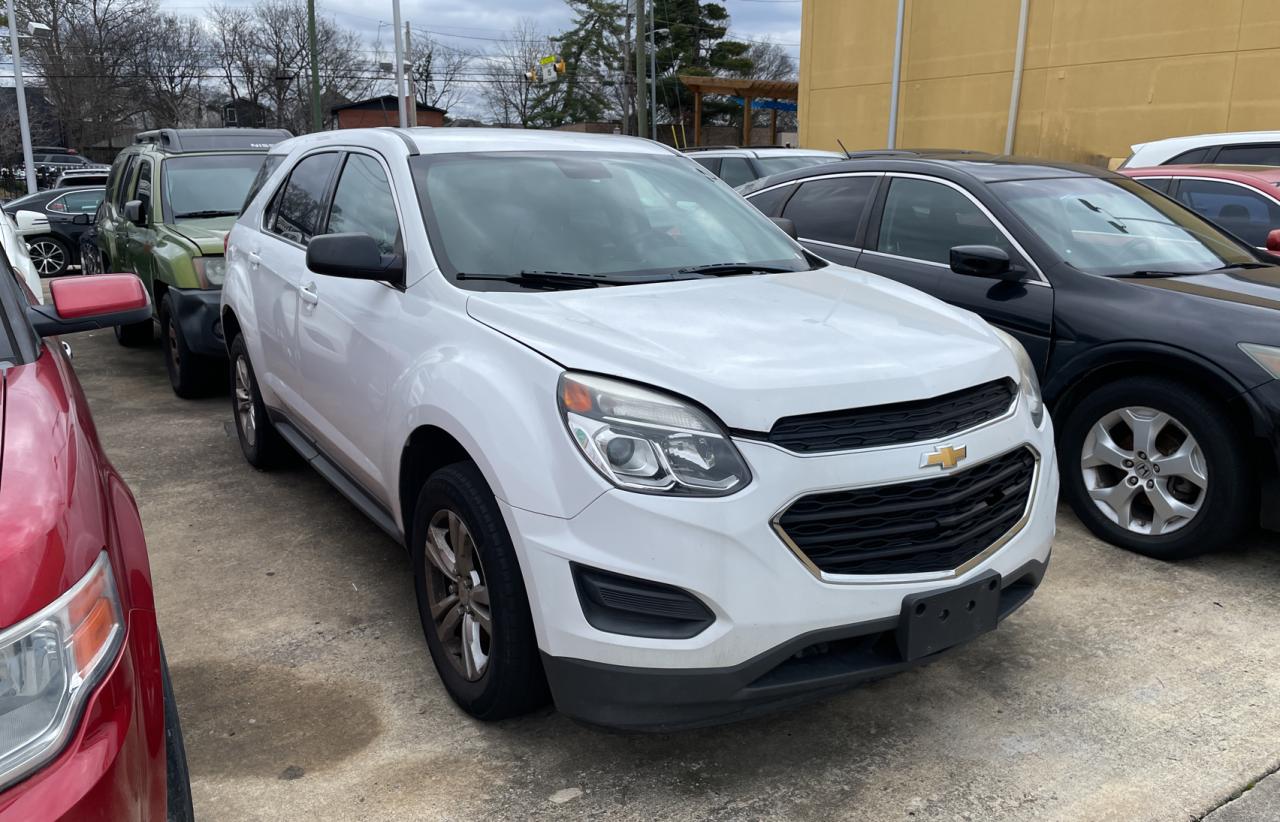 Image 1 of 2016 CHEVROLET EQUINOX LS 2016 with VIN 2GNALBEK7G1150548