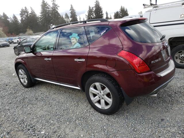 Image 2 of 2007 NISSAN MURANO SL 2007 with VIN JN8AZ08W07W602489