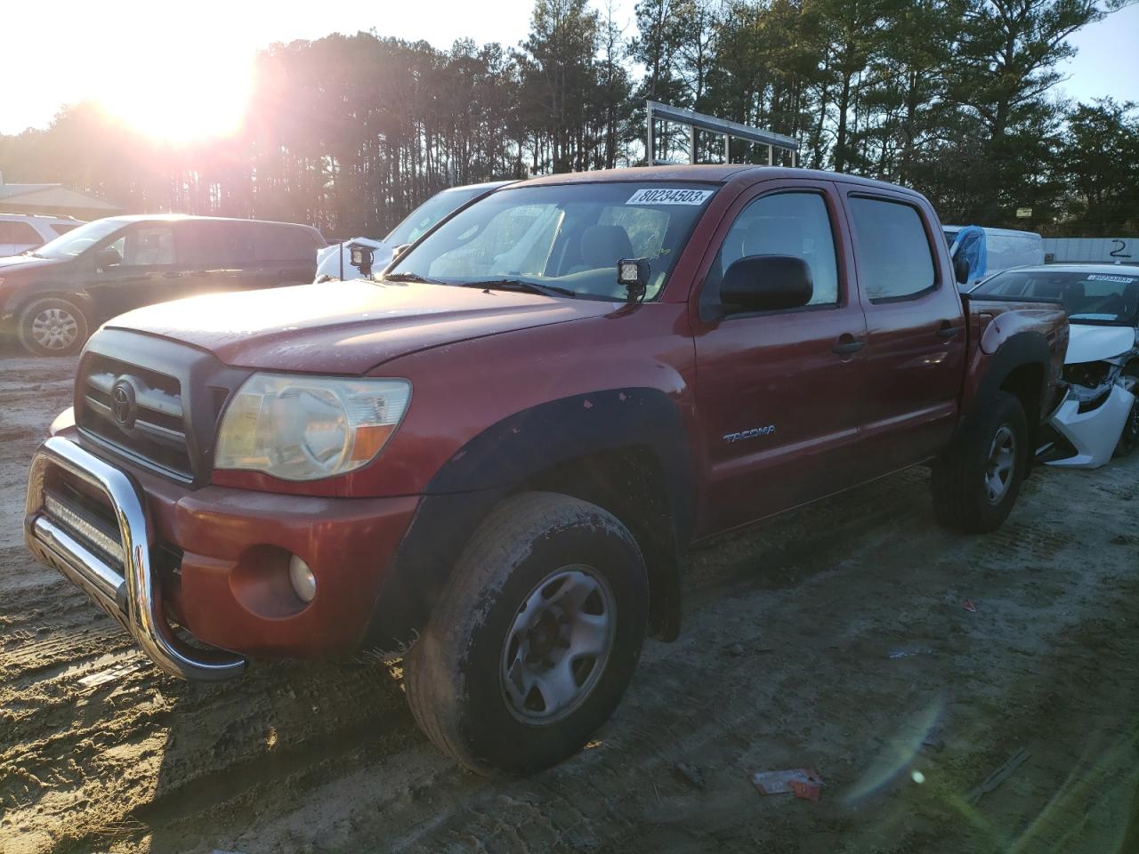 Image 1 of 2006 TOYOTA TACOMA DOUBLE CAB PRERUNNER 2006 with VIN 5TEJU62N96Z146278