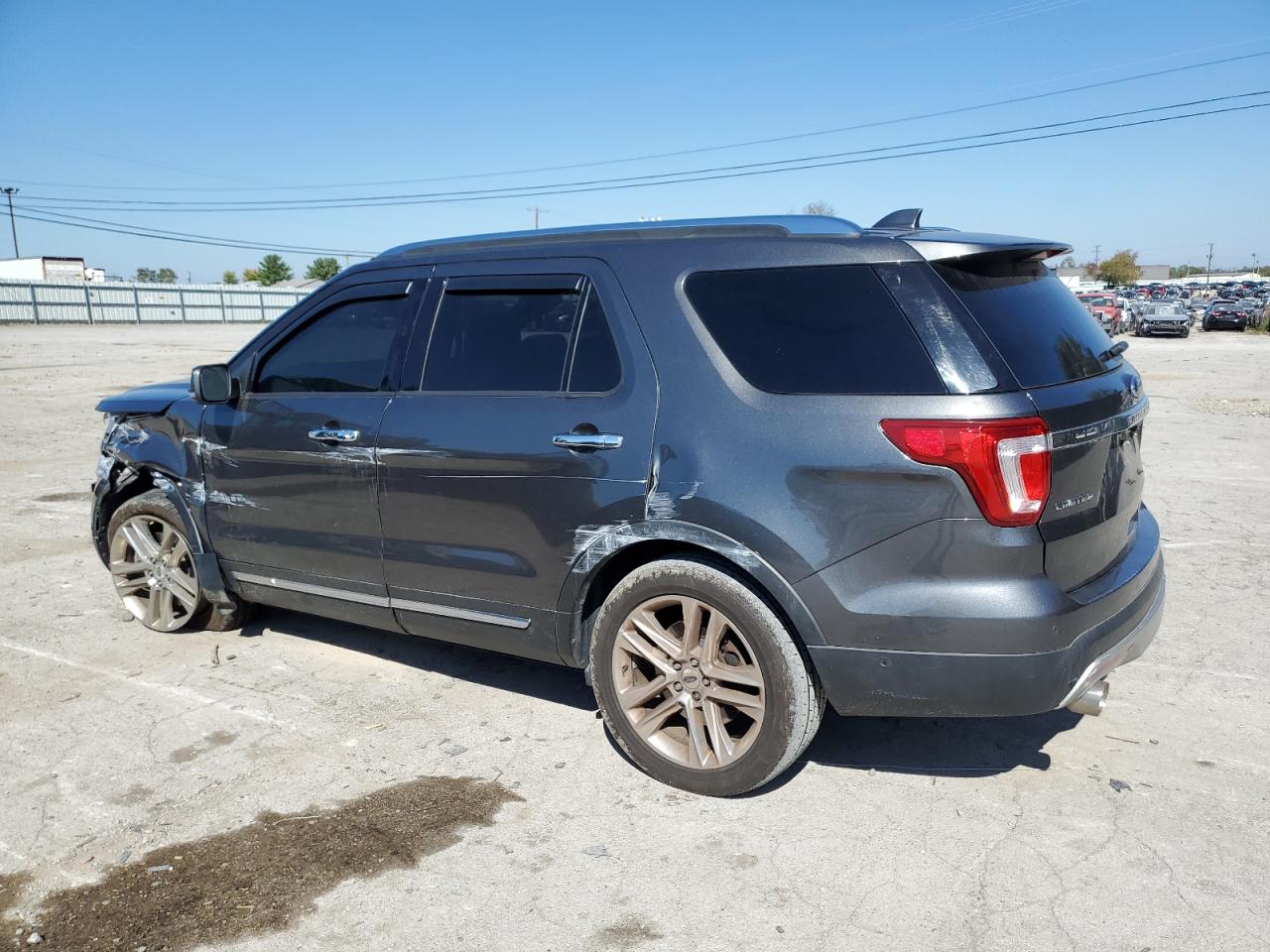 Image 2 of 2017 FORD EXPLORER LIMITED 2017 with VIN 1FM5K8F88HGD01397