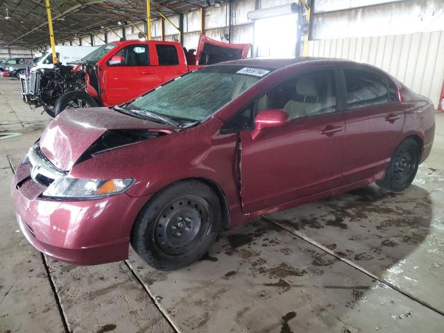 Image 1 of 2008 HONDA CIVIC LX 2008 with VIN 1HGFA15558L116890
