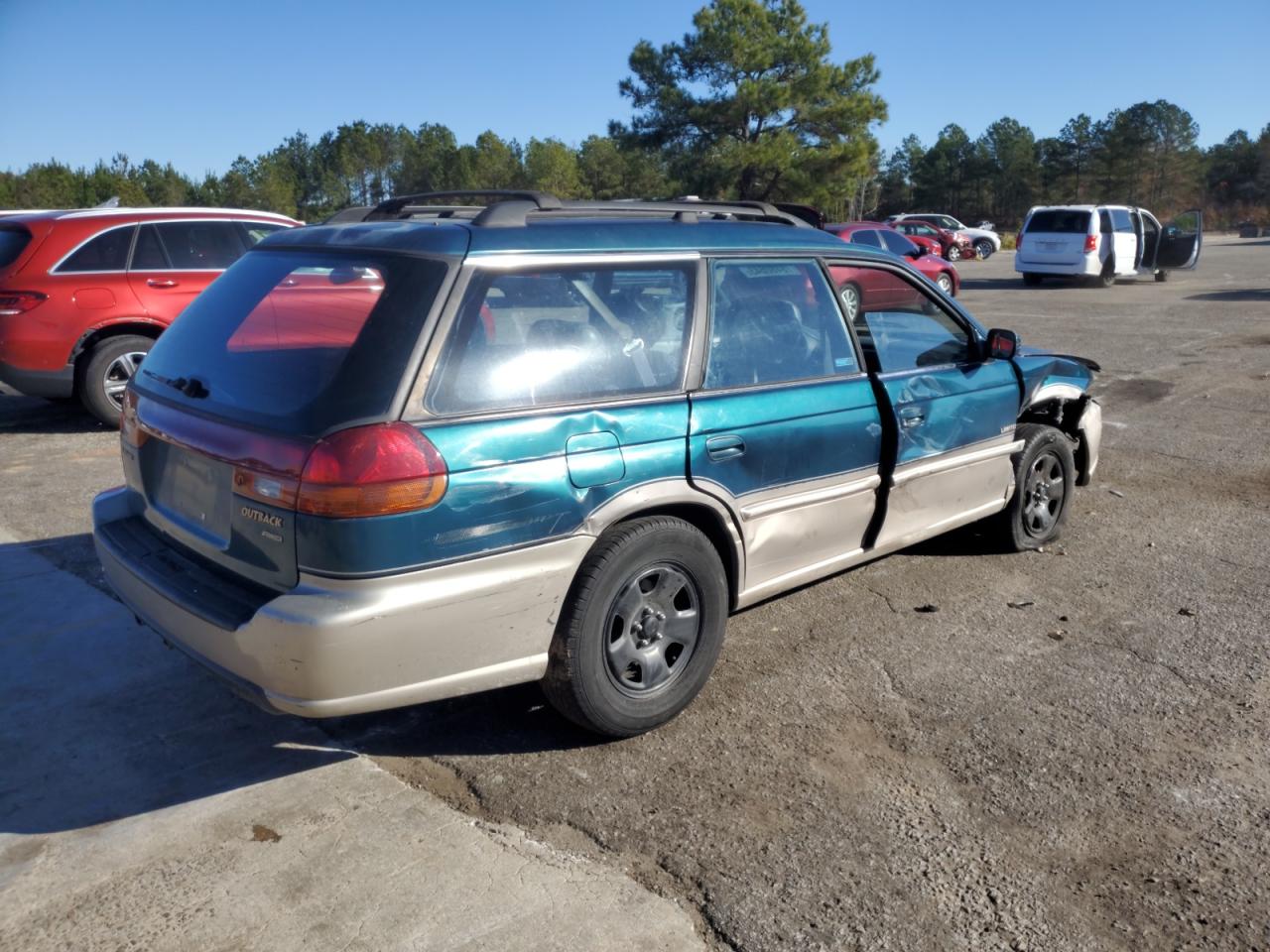 Изображение 3 1999 SUBARU LEGACY OUTBACK 1999 с VIN 4S3BG6856X7610204