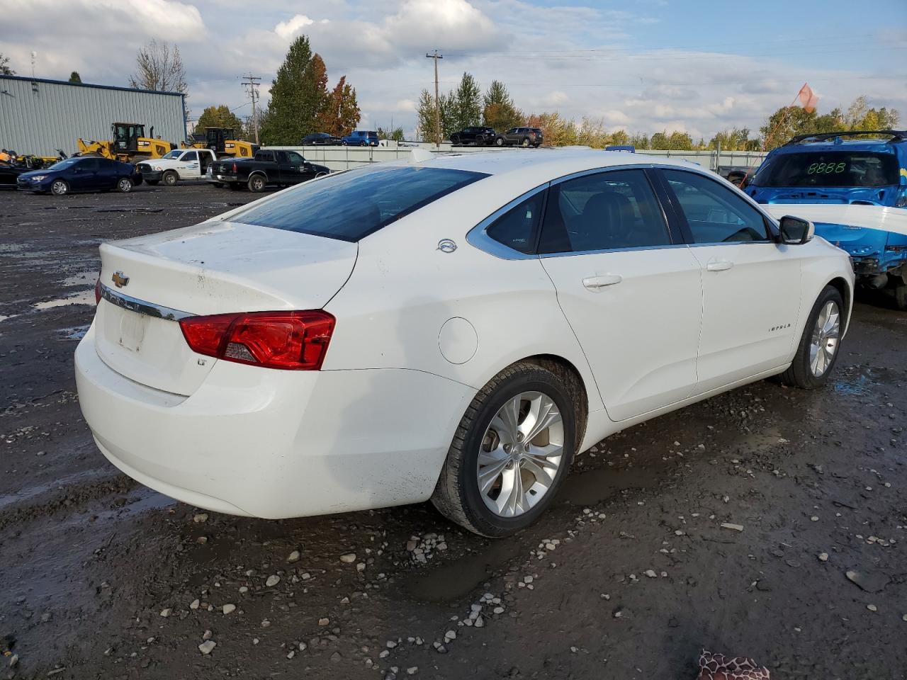 Image 3 of 2014 CHEVROLET IMPALA LT 2014 with VIN 2G1125S3XE9101782