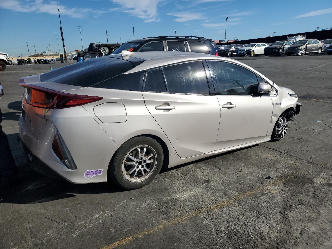 Image 3 of 2019 TOYOTA PRIUS PRIME  2019 with VIN JTDKARFP3K3110637