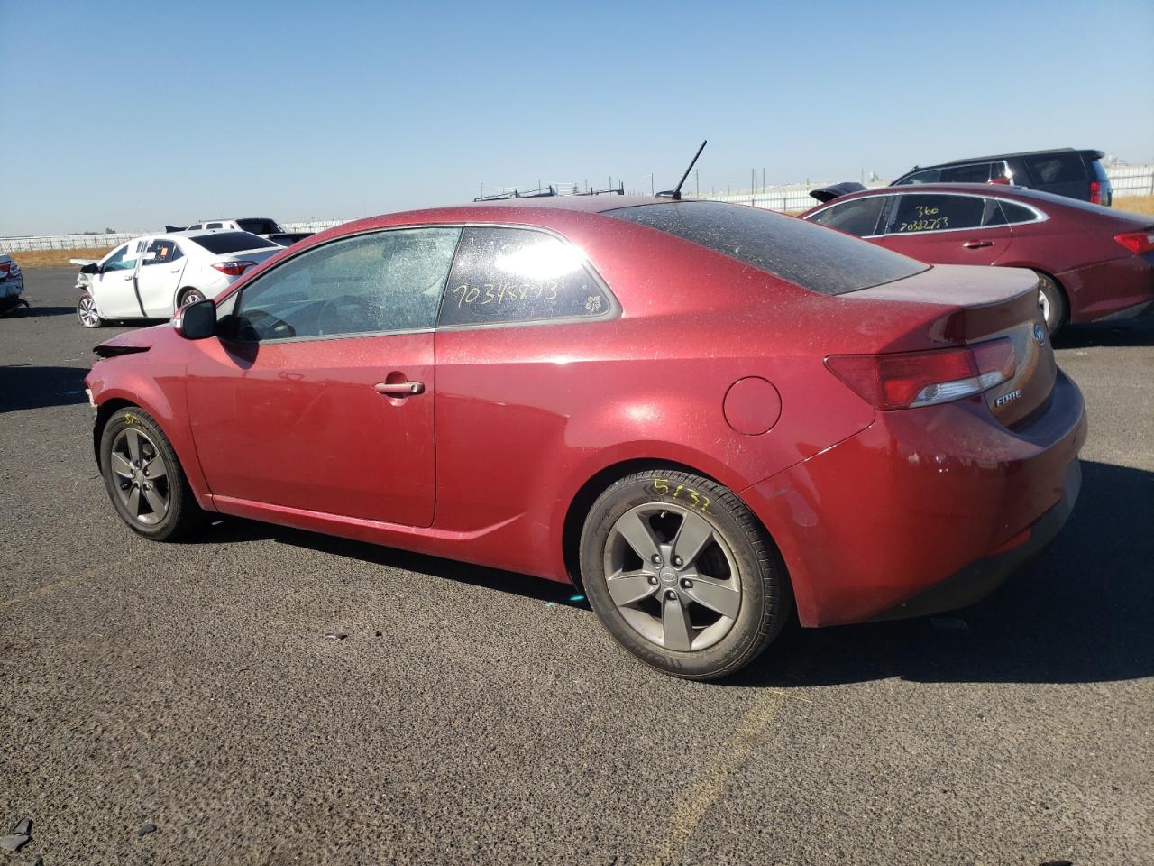 Image 2 of 2010 KIA FORTE EX 2010 with VIN KNAFU6A20A5247022