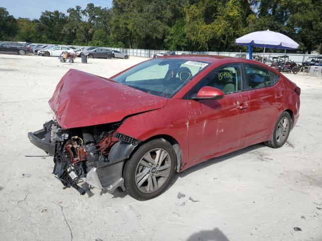 Image 1 of 2019 HYUNDAI ELANTRA SEL 2019 with VIN 5NPD84LF9KH428740