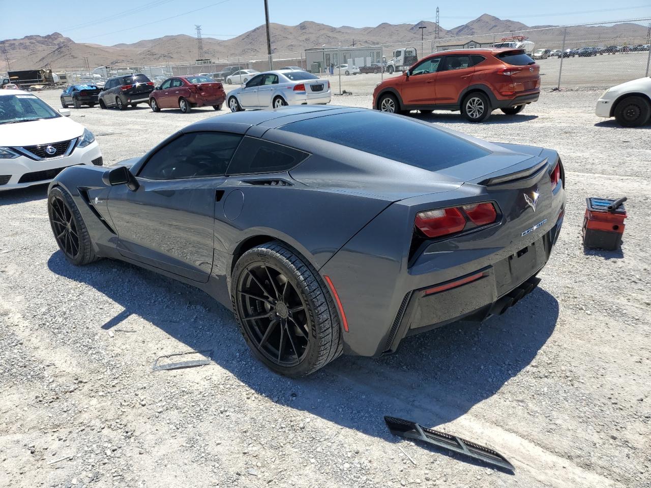 Image 2 of 2014 CHEVROLET CORVETTE STINGRAY 3LT 2014 with VIN 1G1YF2D72E5121734