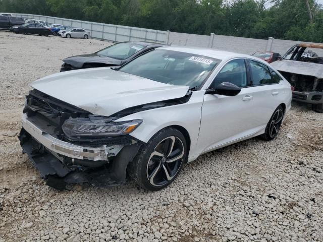 Image 1 of 2021 HONDA ACCORD SPORT SE 2021 with VIN 1HGCV1F42MA065948