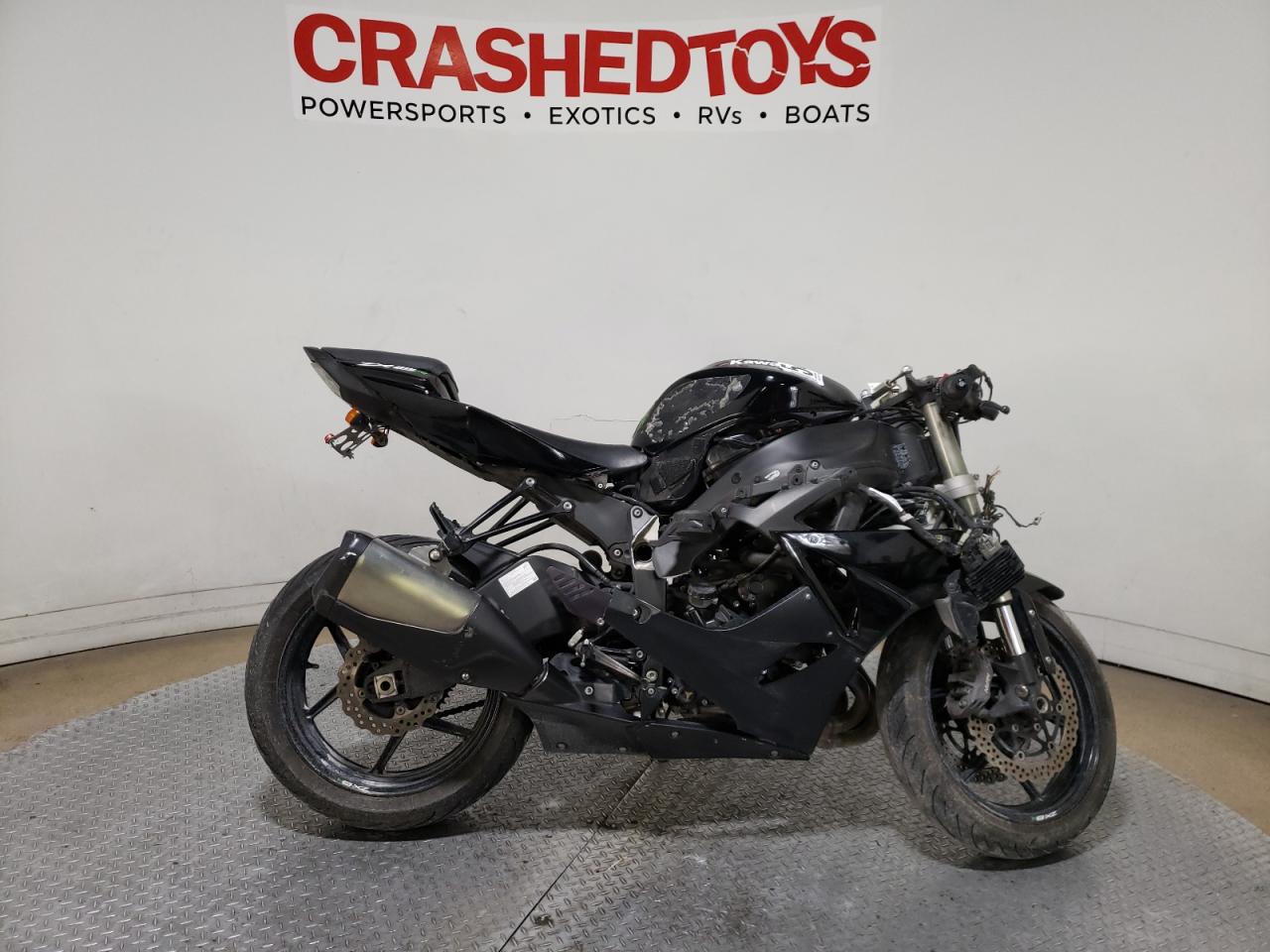 Image 1 of 2009 KAWASAKI ZX600 R 2009 with VIN JKAZX4R169A007803