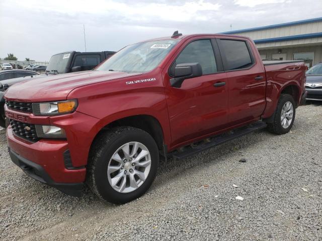 Изображение 1 2021 CHEVROLET SILVERADO K1500 CUSTOM 2021 с VIN 3GCPYBEK6MG226283
