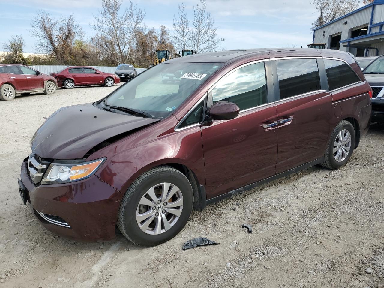2014 HONDA ODYSSEY EXL 2014 image