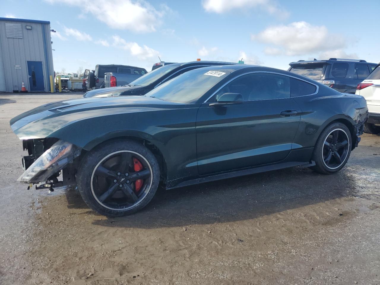 Image 1 of 2019 FORD MUSTANG BULLITT 2019 with VIN 1FA6P8K05K5502077