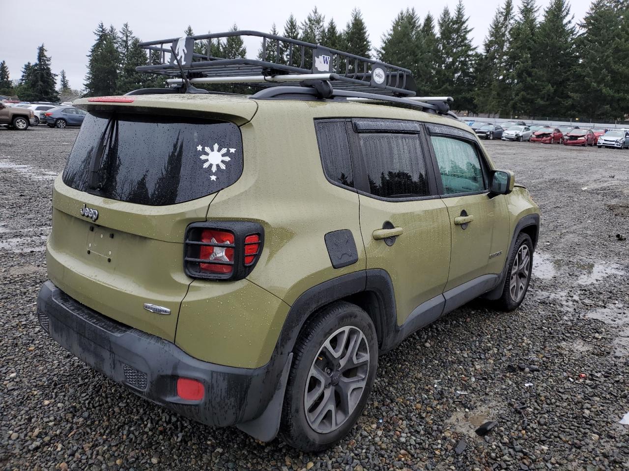 Image 3 of 2015 JEEP RENEGADE LATITUDE 2015 with VIN ZACCJABT4FPC17447