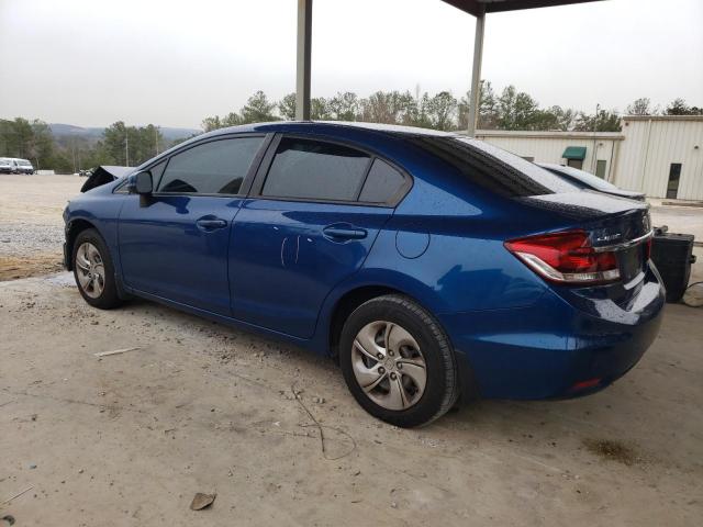 Image 2 of 2013 HONDA CIVIC LX 2013 with VIN 19XFB2F5XDE096249
