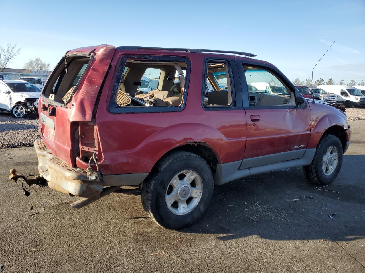 Изображение 3 2001 FORD EXPLORER SPORT 2001 с VIN 1FMYU70E01UB42107