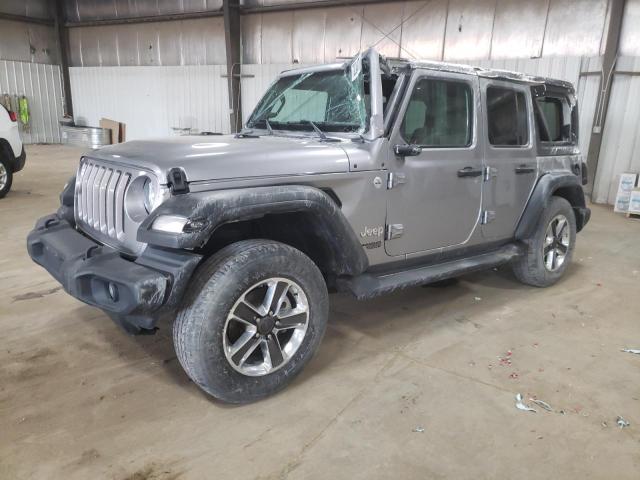Image 1 of 2020 JEEP WRANGLER UNLIMITED SPORT 2020 with VIN 1C4HJXDN2LW268998