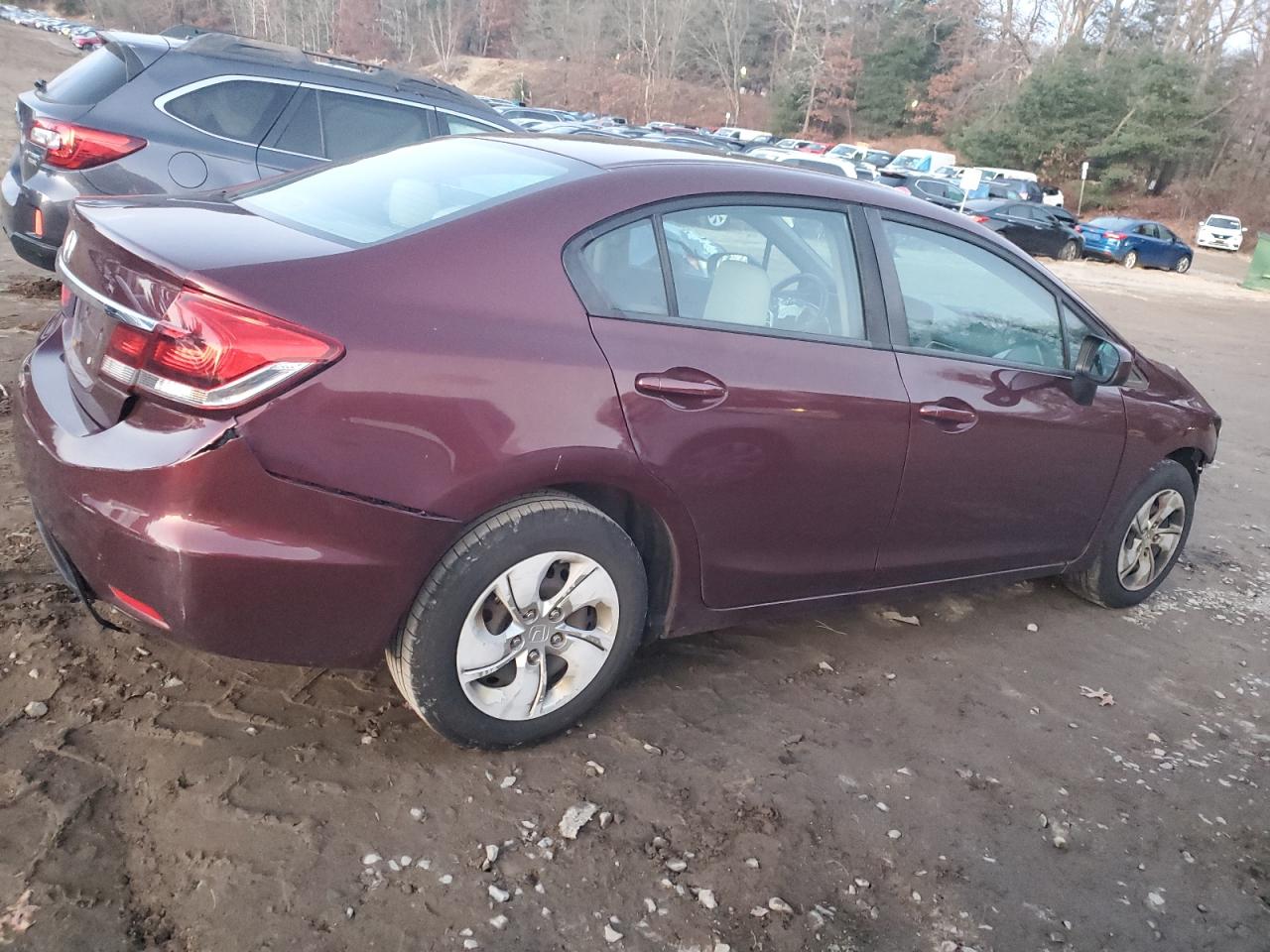 Obraz 3 z 2014 HONDA CIVIC LX 2014 z VIN 19XFB2F56EE231843