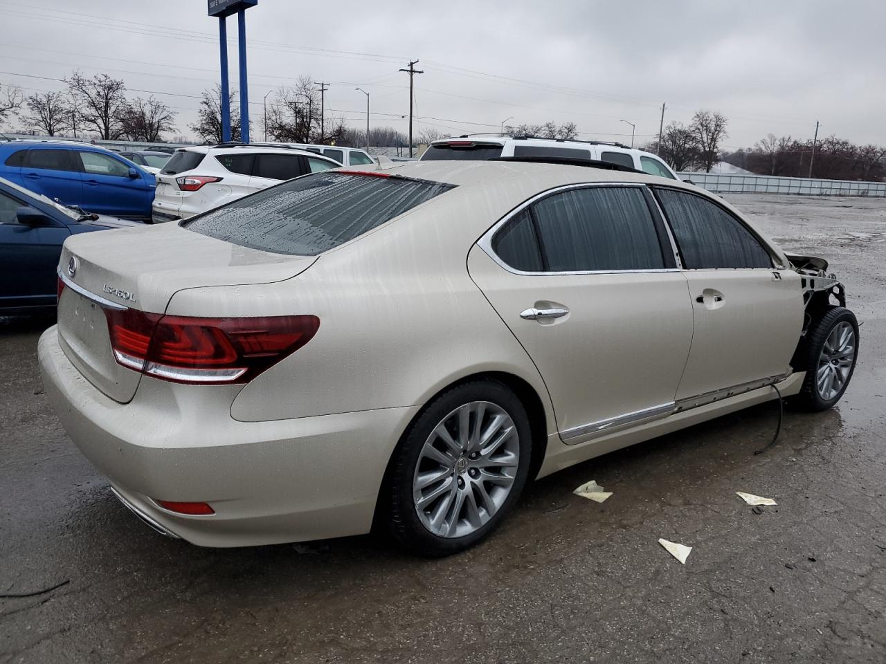 Image 3 of 2013 LEXUS LS 460L 2013 with VIN JTHGL1EF8D5048782