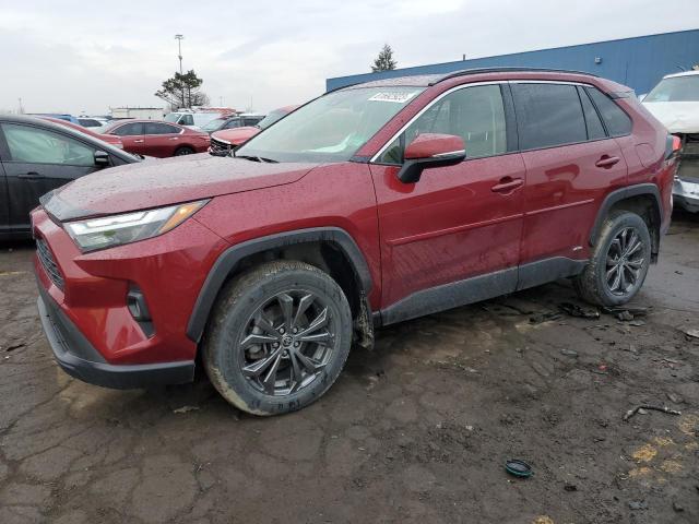 Image 1 of 2022 TOYOTA RAV4 XLE PREMIUM 2022 with VIN JTMB6RFV4ND522466