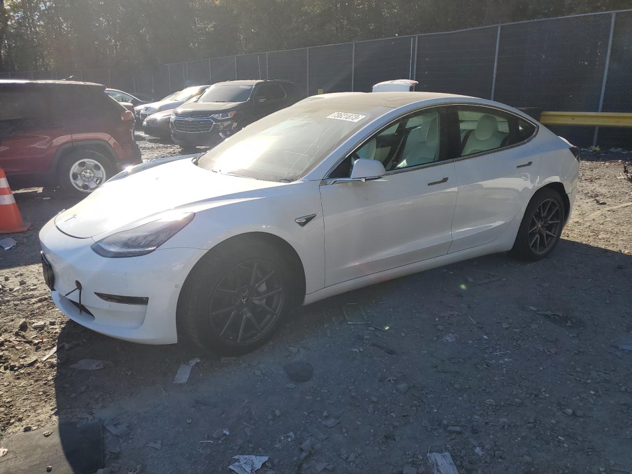 Image 1 of 2019 TESLA MODEL 3  2019 with VIN 5YJ3E1EB3KF391115