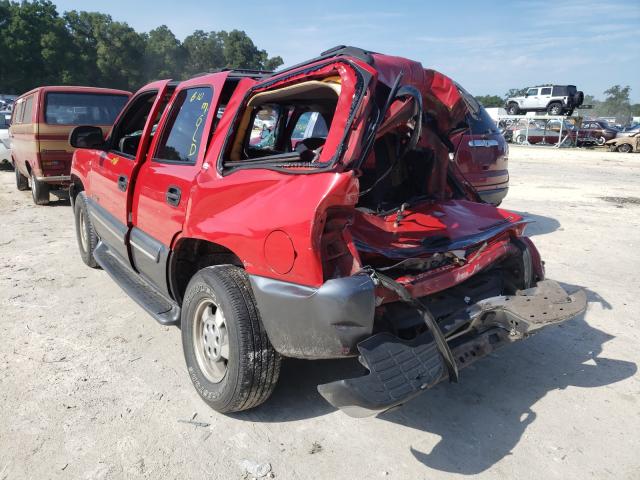 Image 3 of 2002 CHEVROLET TAHOE C1500 2002 with VIN 1GNEC13Z42R262851