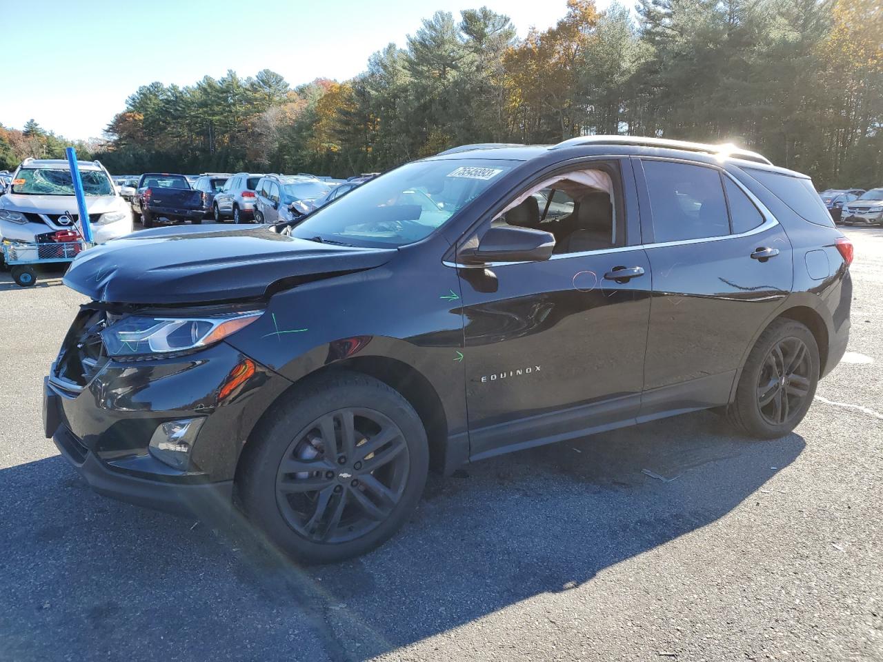 Image 1 of 2020 CHEVROLET EQUINOX LT 2020 with VIN 2GNAXUEV6L6141539