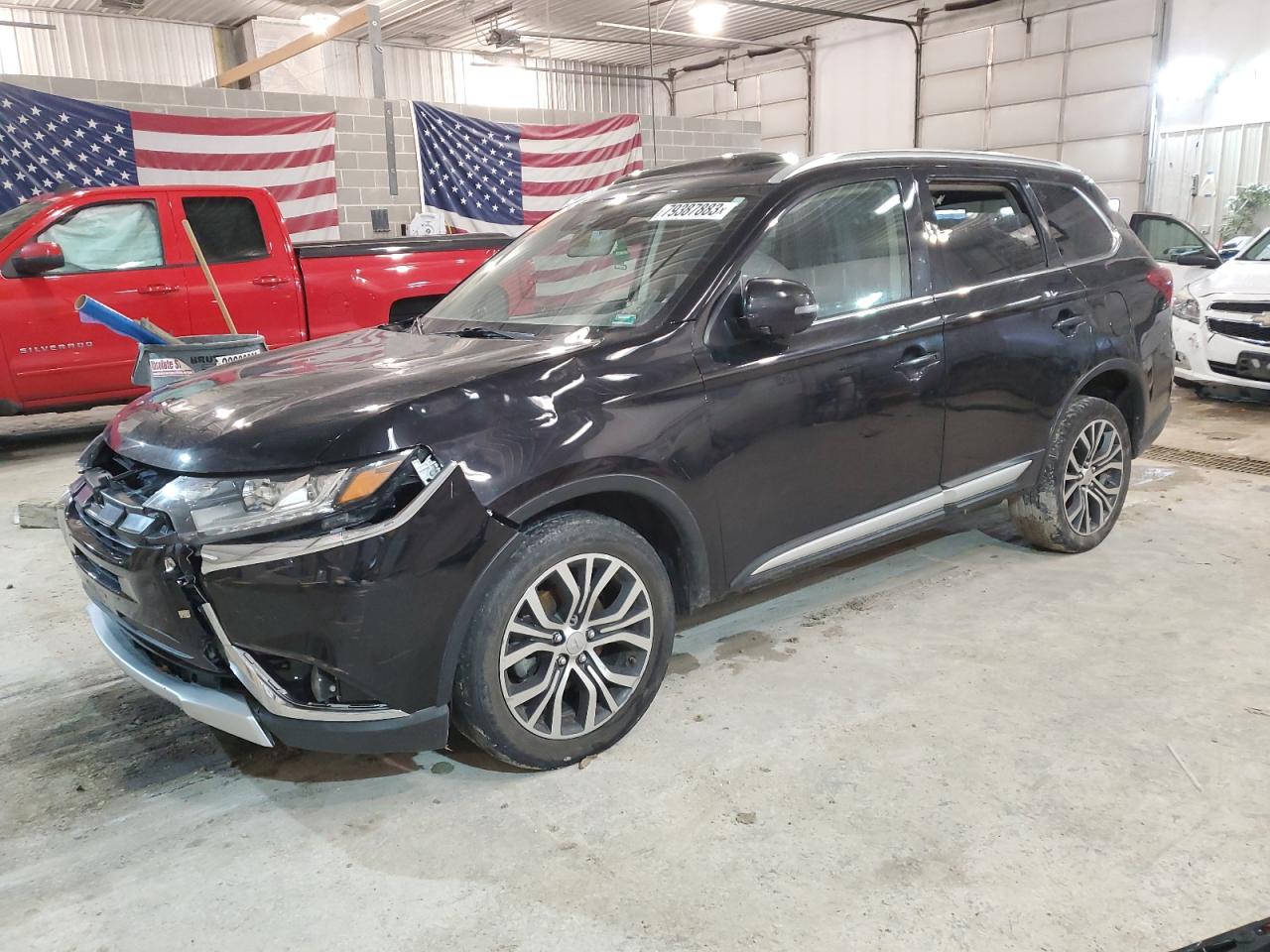 Image 1 of 2017 MITSUBISHI OUTLANDER SE 2017 with VIN JA4AZ3A36HZ018847
