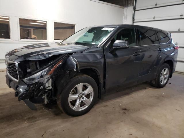 Image 1 of 2021 TOYOTA HIGHLANDER L 2021 with VIN 5TDCZRBH0MS061829