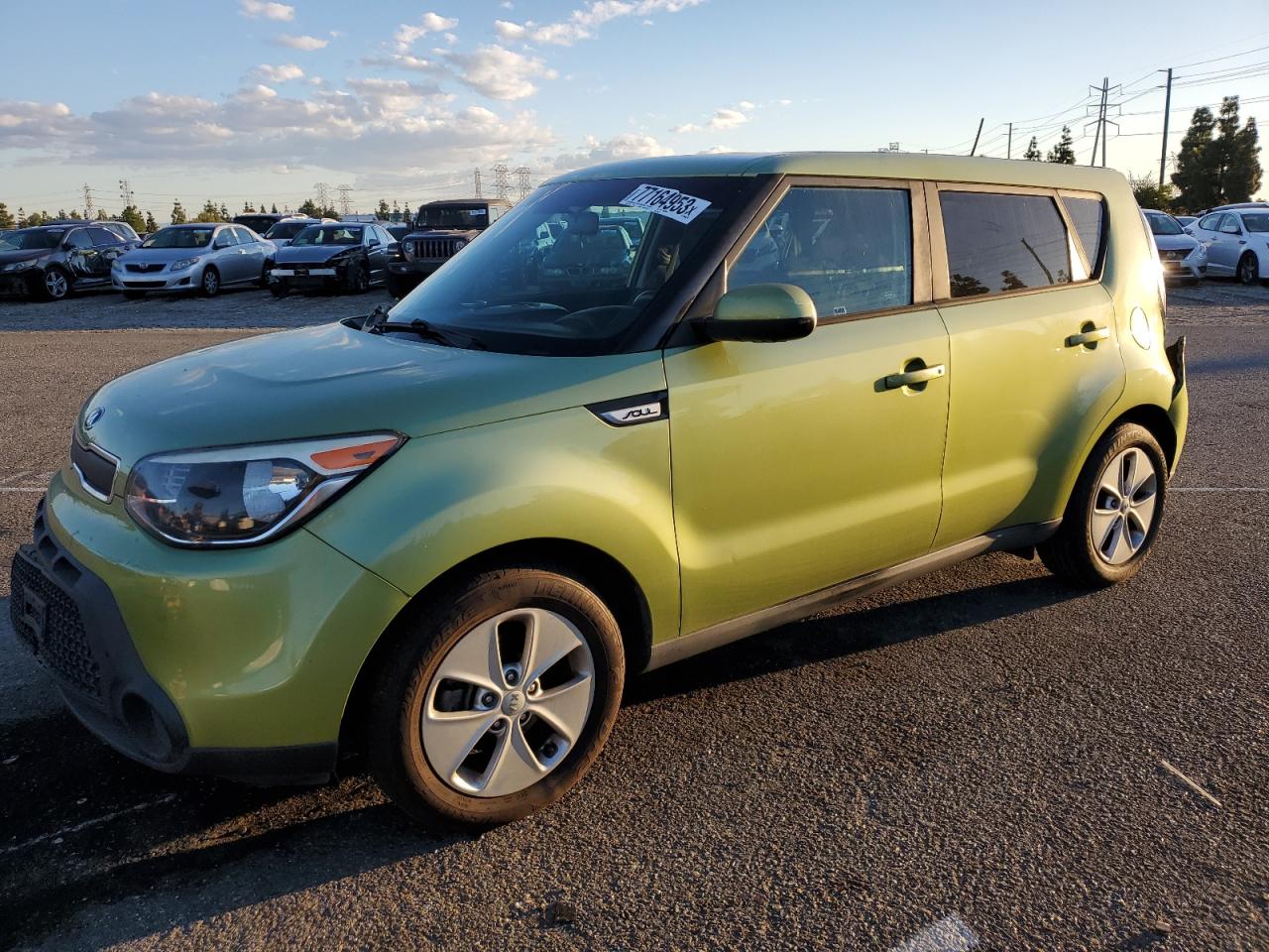 Image 1 of 2016 KIA SOUL  2016 with VIN KNDJN2A24G7858610