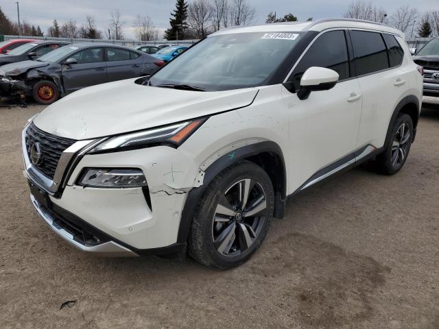 Image 1 of 2021 NISSAN ROGUE PLATINUM 2021 with VIN JN8AT3DD8MW315260