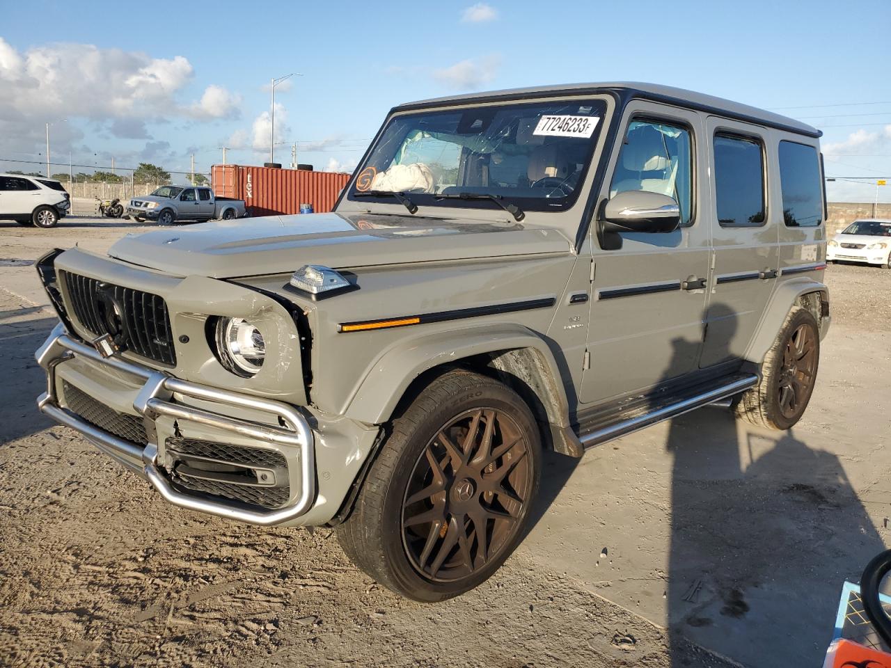 Image 1 of 2021 MERCEDES-BENZ G 63 AMG 2021 with VIN W1NYC7HJXMX386092