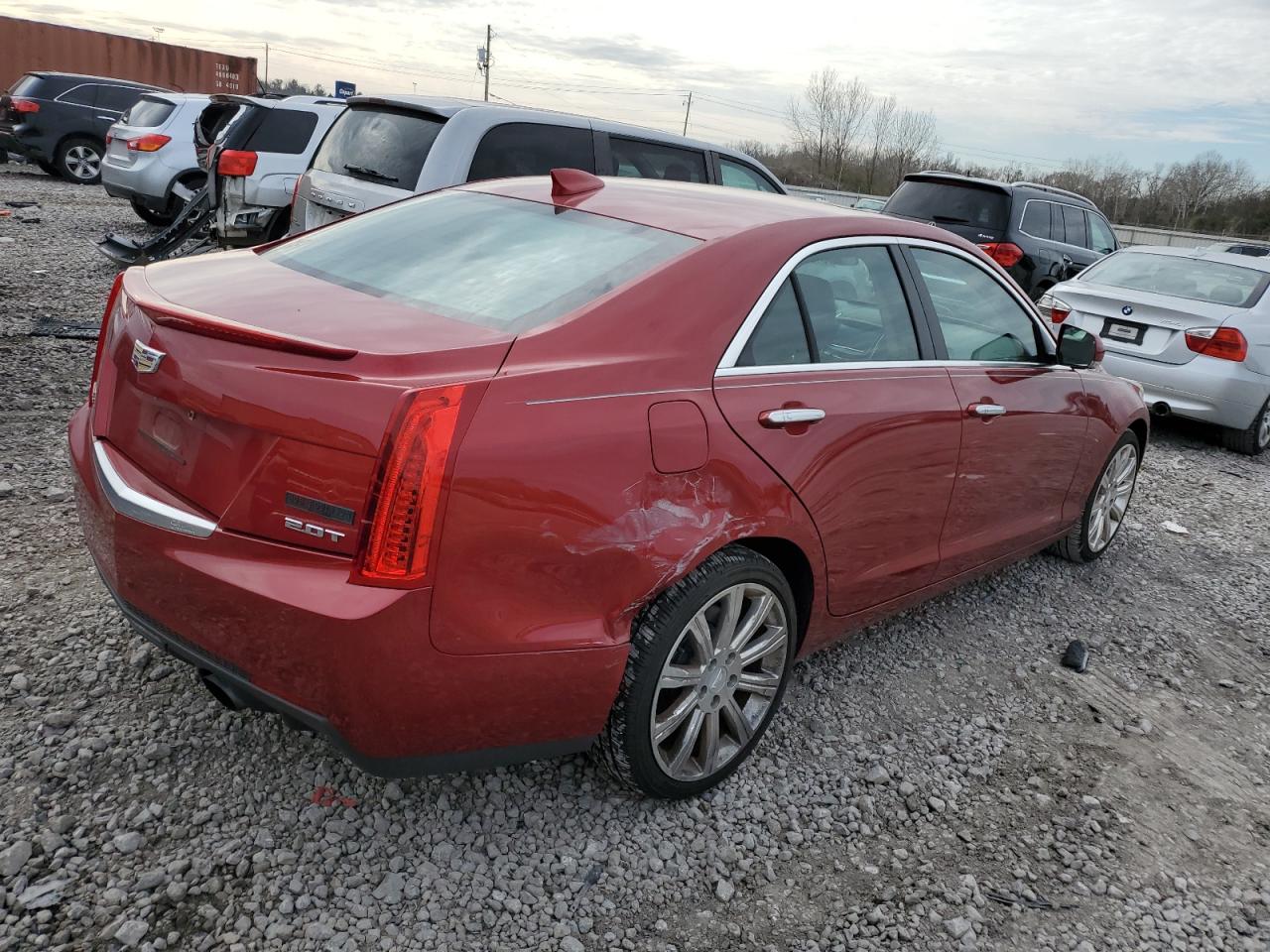 Image 3 of 2015 CADILLAC ATS LUXURY 2015 with VIN 1G6AH5RX5F0126988