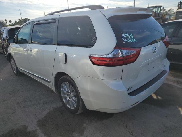 Image 2 of 2017 TOYOTA SIENNA XLE 2017 with VIN 5TDDZ3DC0HS146632
