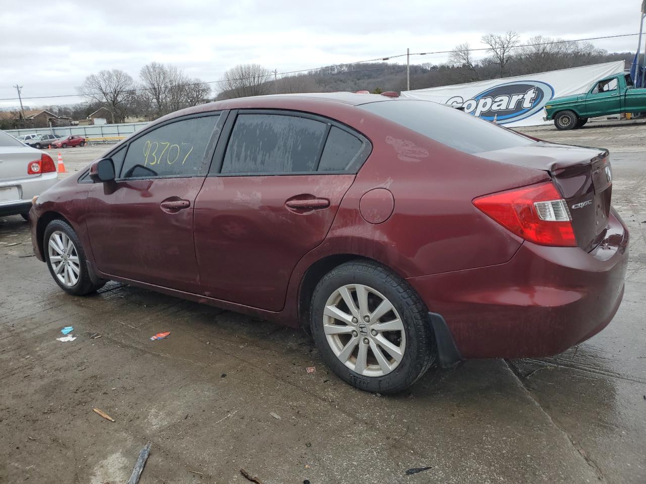 Изображение 2 2012 HONDA CIVIC EXL 2012 с VIN 19XFB2F93CE053728