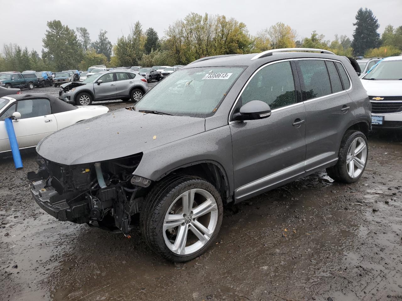 Изображение 1 2016 VOLKSWAGEN TIGUAN S 2016 с VIN WVGBV7AX6GW609126