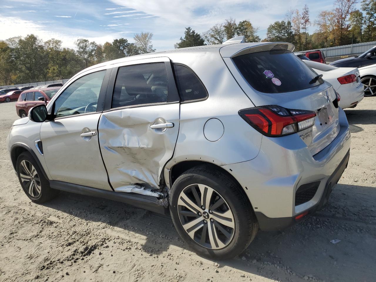 Image 2 of 2020 MITSUBISHI OUTLANDER SPORT ES 2020 with VIN JA4AR3AU6LU019303