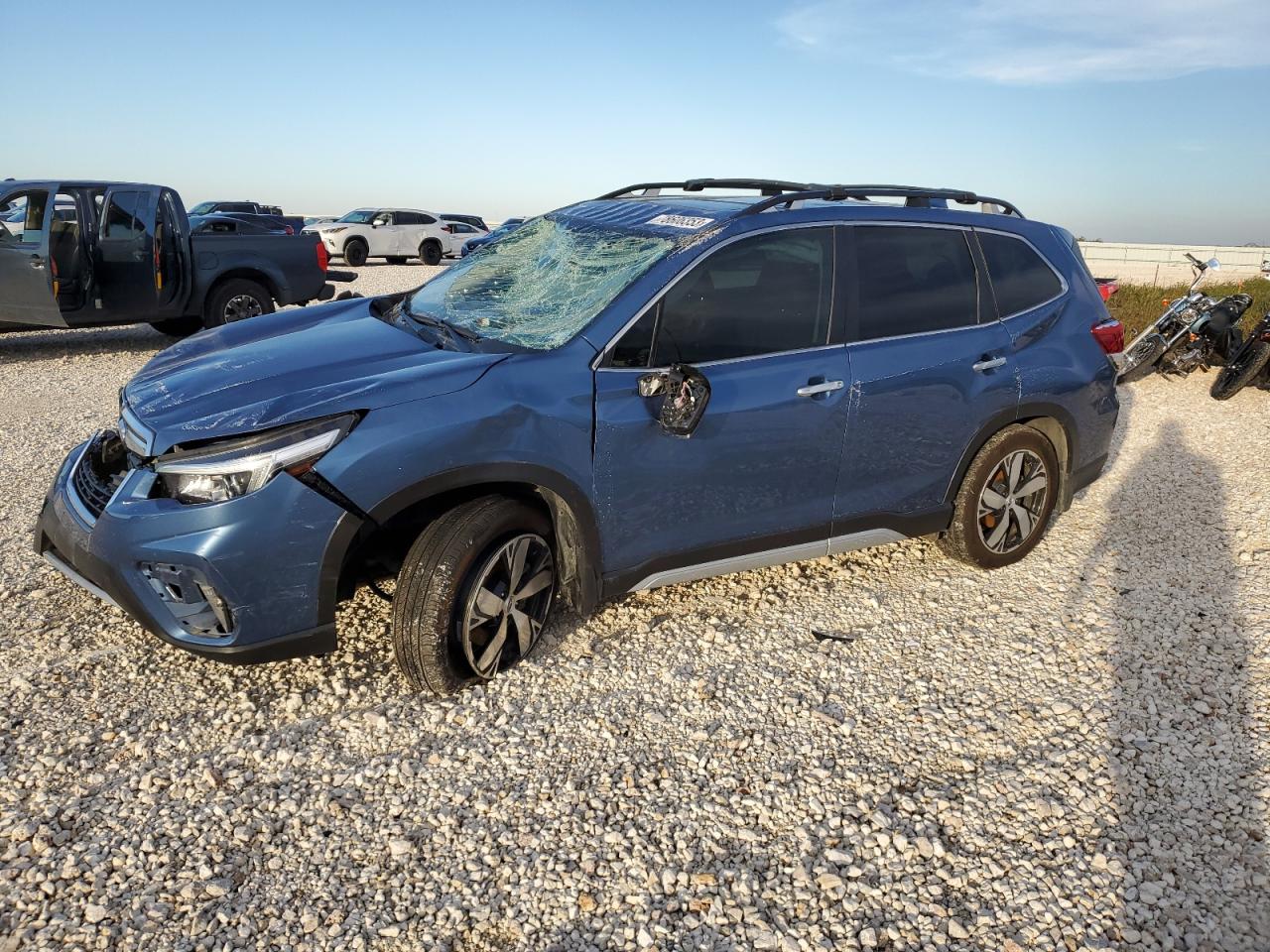 Image 1 of 2019 SUBARU FORESTER TOURING 2019 with VIN JF2SKAWC0KH578874