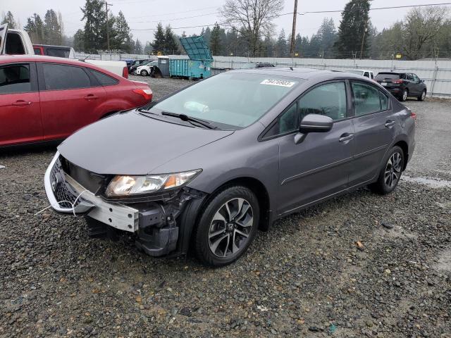 Image 1 of 2015 HONDA CIVIC EX 2015 with VIN 2HGFB2F88FH510812