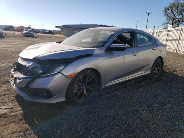 Image 1 of 2019 HONDA CIVIC SPORT 2019 with VIN 19XFC2F80KE213468