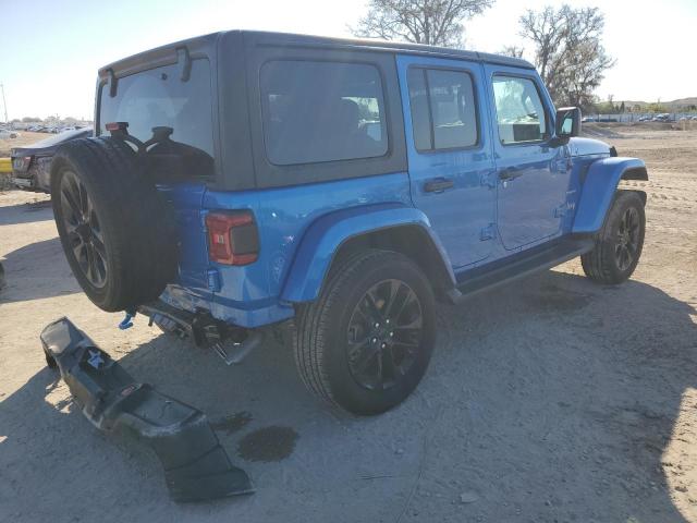 Image 3 of 2022 JEEP WRANGLER UNLIMITED SAHARA 4XE 2022 with VIN 1C4JJXP60NW264943