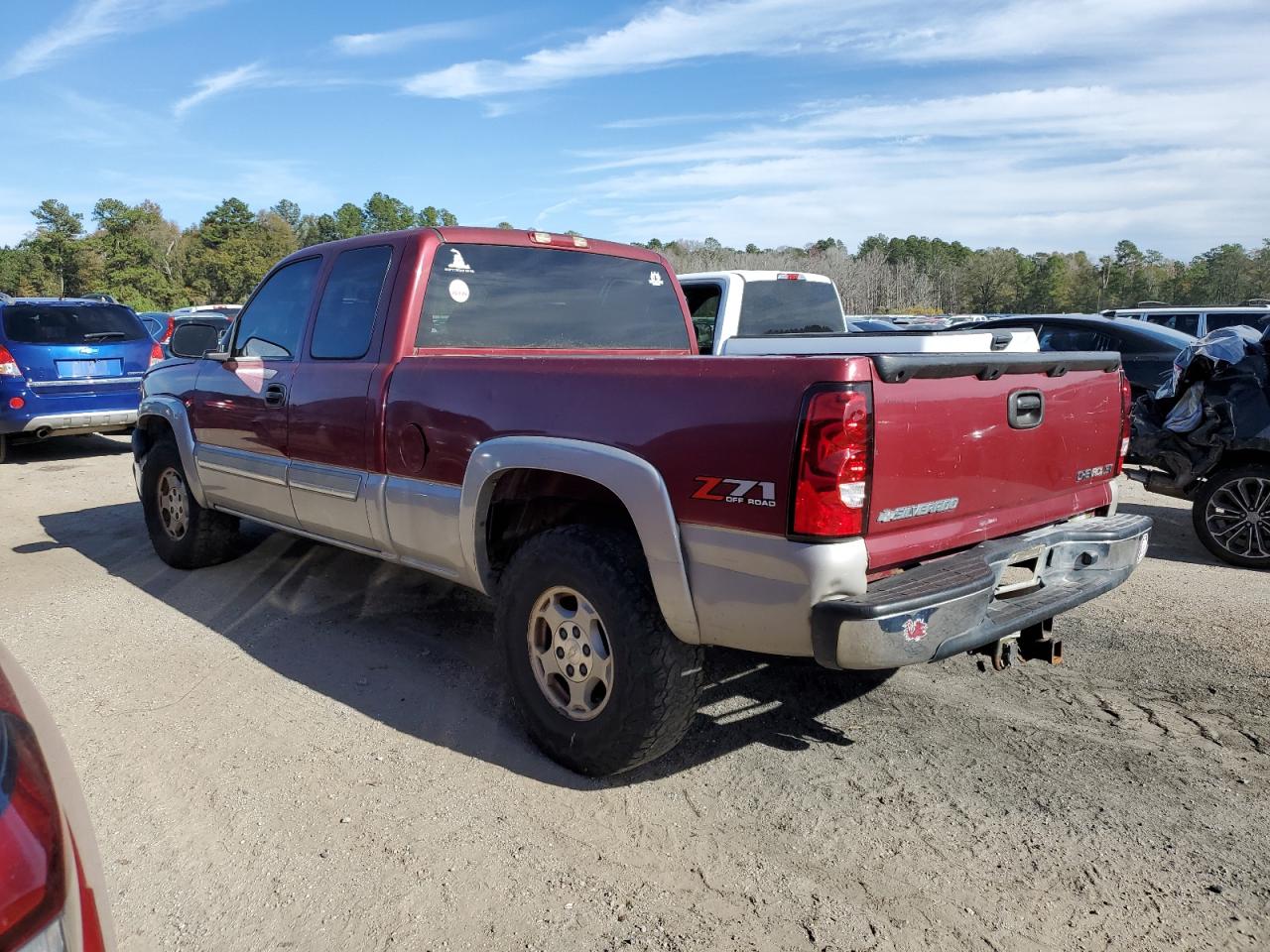 Obraz 2 z 2004 CHEVROLET SILVERADO K1500 2004 z VIN 1GCEK19T14Z343503