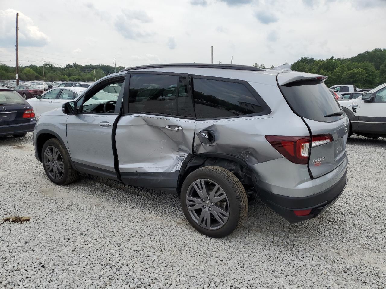 Image 2 of 2022 HONDA PILOT SPORT 2022 with VIN 5FNYF6H38NB079686
