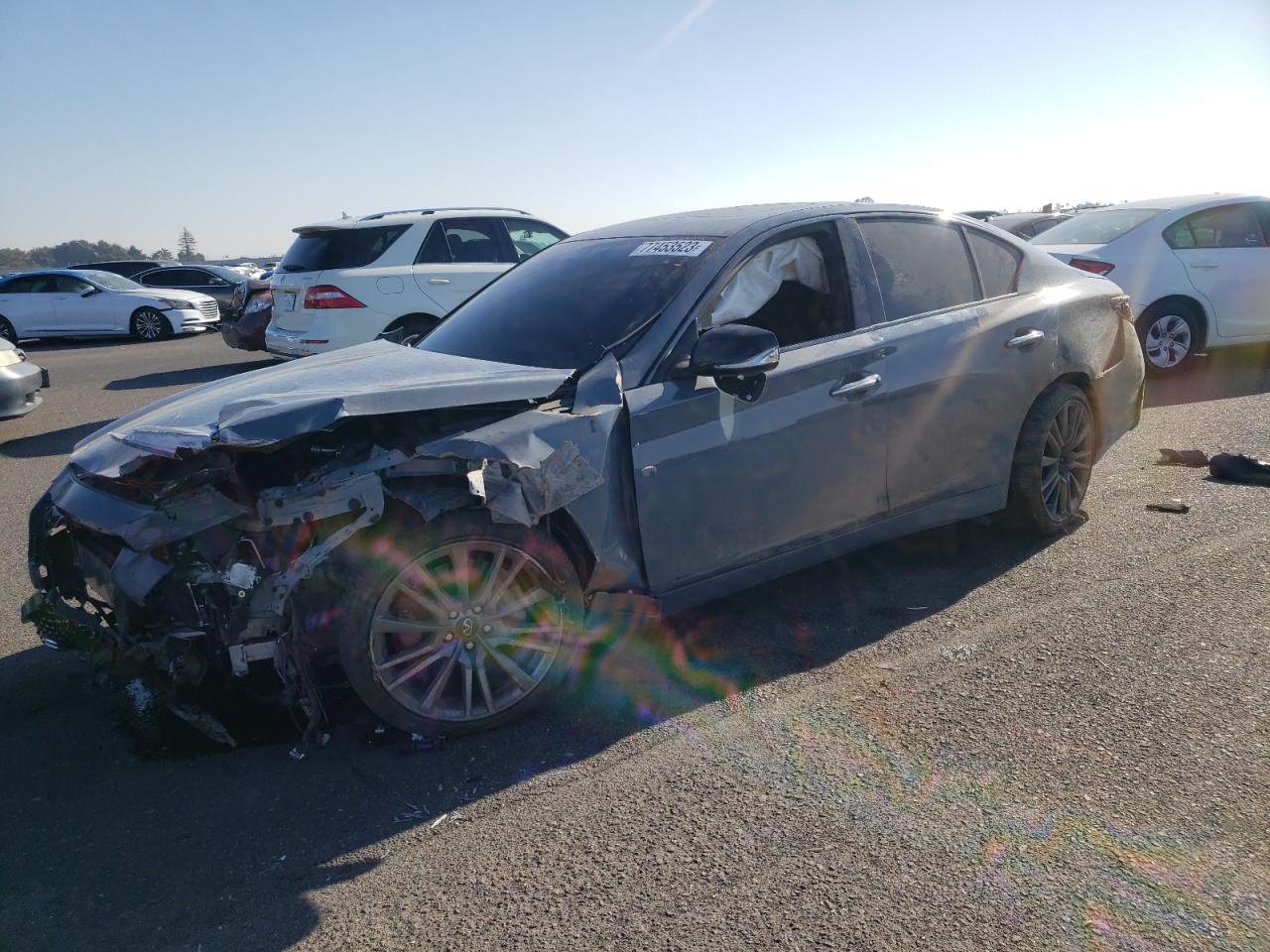 Изображение 1 2023 INFINITI Q50 RED SPORT 400 2023 с VIN JN1FV7DP7PM570529