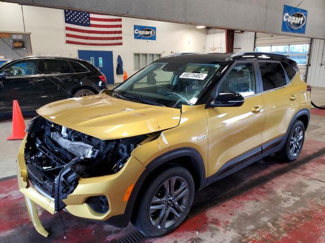 Image 1 of 2022 KIA SELTOS S 2022 with VIN KNDEUCAA3N7267568